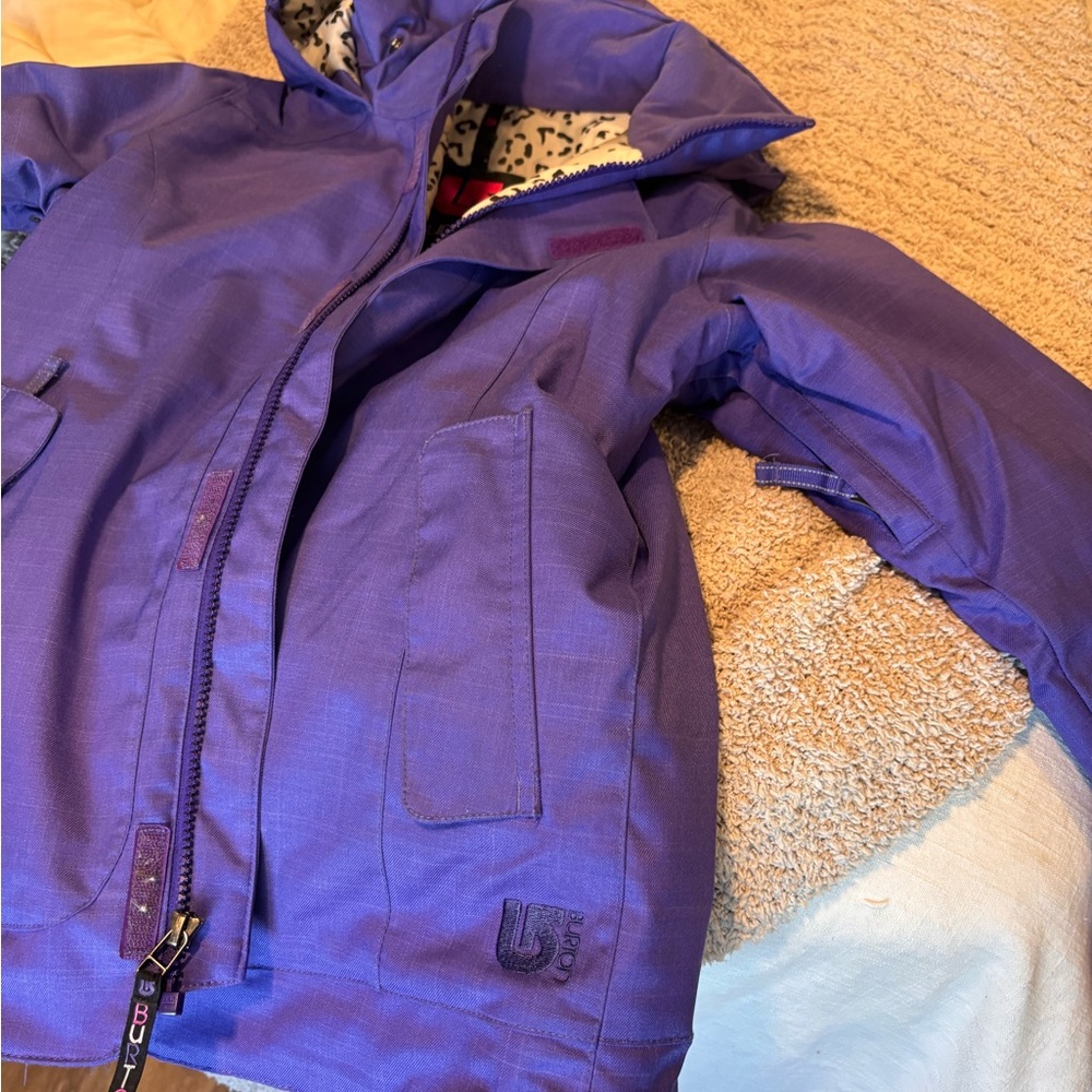 Burton Vibrant Purple Jacket with Hood